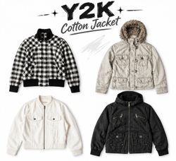 Y2K cotton jackets