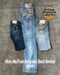 🔴 Miss Me/ True Religion / Rock Revival Jeans - (..