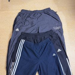 2 Adidas Track Pants Bulk | Classic 3 Stripe Jogge..