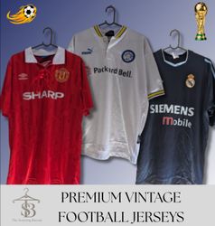 Authentic Vintage Football/Soccer Jerseys