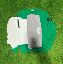 Stone Island Round Neck Sweatshirts