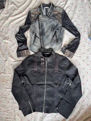 Denim zipper jackets 20 pieces