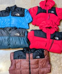 The north face puffer jackets