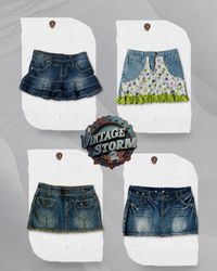 Jupes en denim Y2K