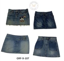 Women’s Y2K Denim Mini Skirts | Vintage 2000s Coll..