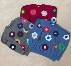 upcycle Nike patchwork sweashirts 🐒