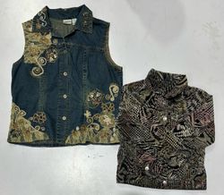 Y2k Denim Jacket (1513)