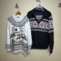 Patterned Knitwear and Sweater Lot (FNC:131)