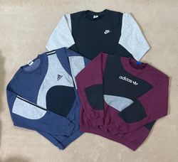 upcycle adidas and nike sweashirts 🐒