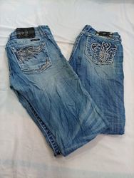 CR12041 Vintage Miss Me Flare Jeans
