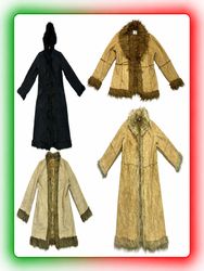 10pc Premium Vintage Afghan Sheepskin Coats – Long..