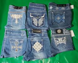 ROCK AND REPUBLIC ET AUTRES MARQUES MIX MINI SHORT..