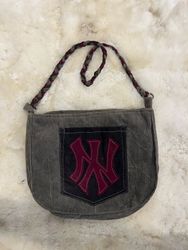 Upcycled Corduroy Tote Bag