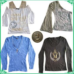 Vintage Morgan De Toi Y2K Tops Stylish Blouses Bun..