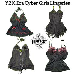 Y2K Era Cyber Girl Lingeries TY-045
