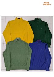 💥 RV4531 Tommy Hilfiger 1/4 Zip Knitwear