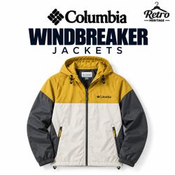 Columbia Windbreaker Jackets - S041