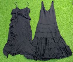 7045 - Y2K Stil Maxi-, Midi- und Mini-Kleid