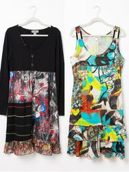 Women's Printed and Solid Midi Dresses