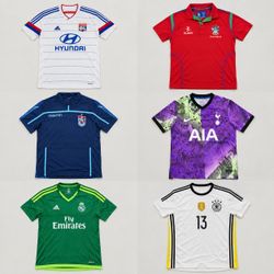 Nike Adidas Umbro macron and reebok