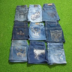 LOVE INDIGO AND OTHER BRAND MINI MICRO SKIRT WOMEN..