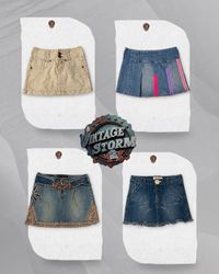 Y2K Denim Skirts