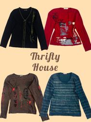 Vintage Y2K Alternative Top Collection(TH/756)