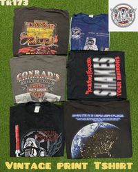 Vintage print Tshirt Tr 173