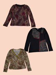Y2k Vintage Full sleeves Tops(TM075)