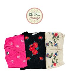 Half sleeves Vintage sweaters