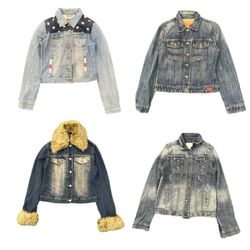 Y2K ONLY GUESS Denim Jackets RE-3896