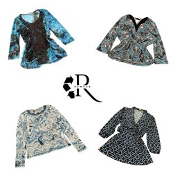 Y2K Unique Girl Printed Full Sleeve Tops RW-2438