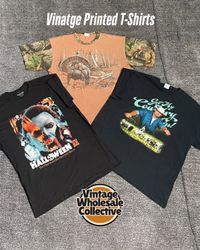 🔴 Vintage Printed T-Shirts - (23/09)