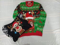 CR10699 Vintage Christmas Sweaters