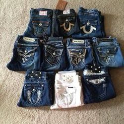 Miss Me / True Religion / Rock Revival Jeans