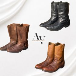 Retro  Cowboy Boots 👢