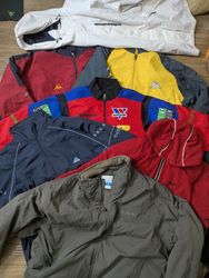 Adidas, Nike, Columbia Jackets