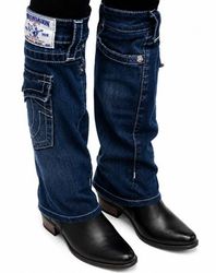 CR2078 Upcycled Denim Boot Covers