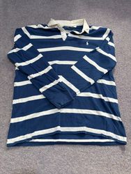 Polo Ralph Lauren Rugby Shirt –  Striped Long Slee..