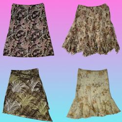Y2k Earthy Tone Skirts (SU-011)