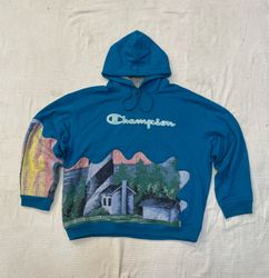 Hoodie Tapisserie de Marque Upcycle