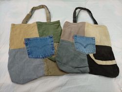 CR11888 Upcycled Levi’s Corduroy Bags