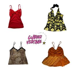 Y2K Vintage Cami Tops Bundle (MH-058)