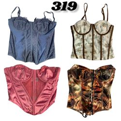 Y2k Lace Corset (brands) Victoria Secret & Dominat..