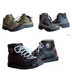 Op vintage 225 Branded Biker Boots