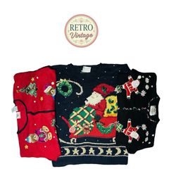 Christmas vintage & unique jumper style |E|