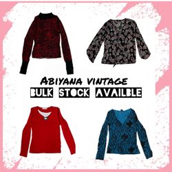 Y2K Long Sleeve Tops – Retro Mesh, Printed & Layer..