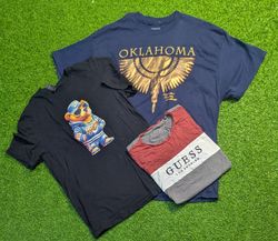 6901 - Vintage Style Half Sleeves T-Shirts