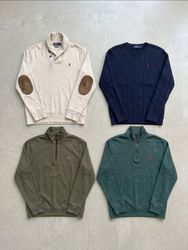 Ralph Cable Knit and 1/4 Zip Sweaters