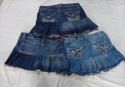 CR10761 Upcycled Flare Skirts